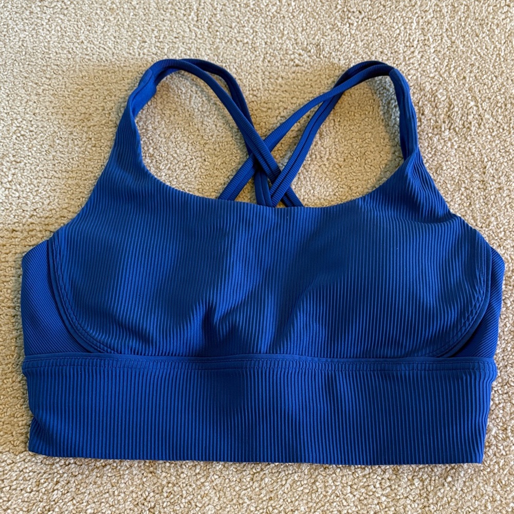 Women's Blue Sports Bra Lululemon